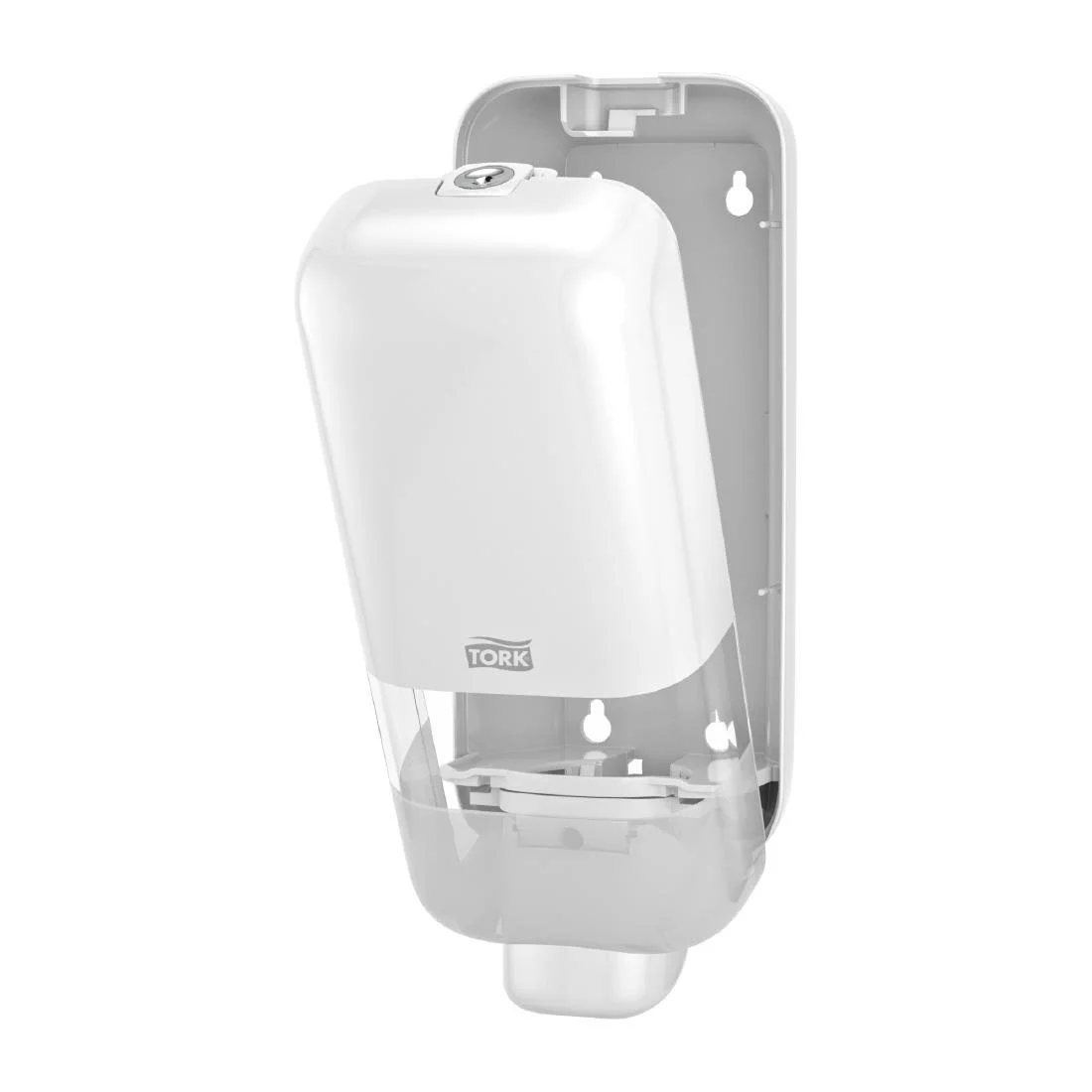 Tork S4 Soap and Sanitiser Dispenser White - Image 3