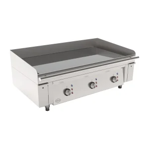 Mirror Heavy Duty Smooth Chrome Plate Electric Griddle M1000E