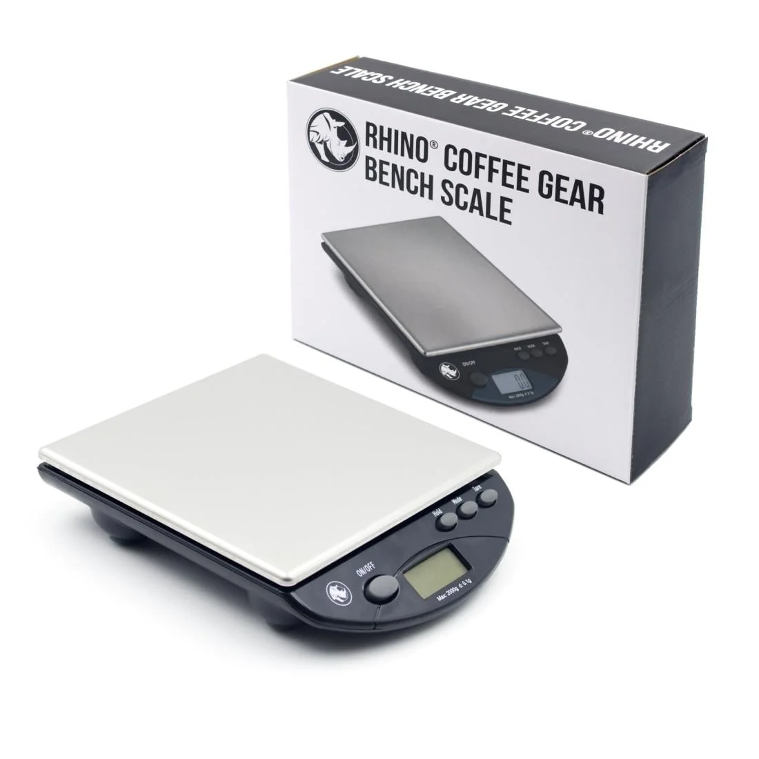 Rhino Bench Portafilter Scale 2kg - Image 2