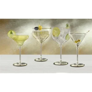 Royal Leerdam Bonheur Martini Glasses 240ml (6 Pack)