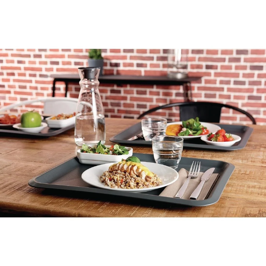 Arcoroc Opal Restaurant Wide Rim Plates 195mm (6 Pack) - Image 4