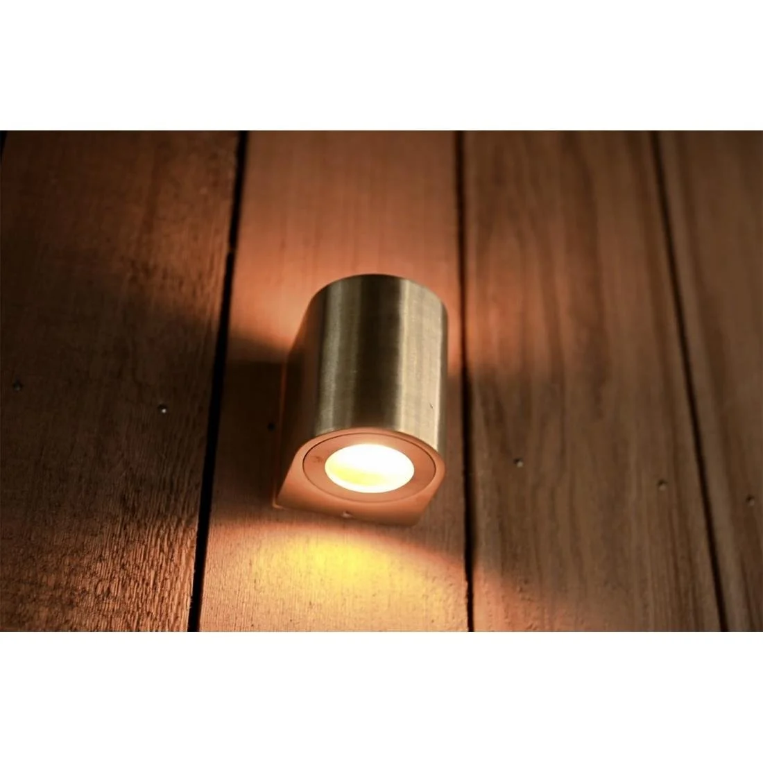 Nordlux Canto 2 Outdoor Wall Light Brass - Image 4