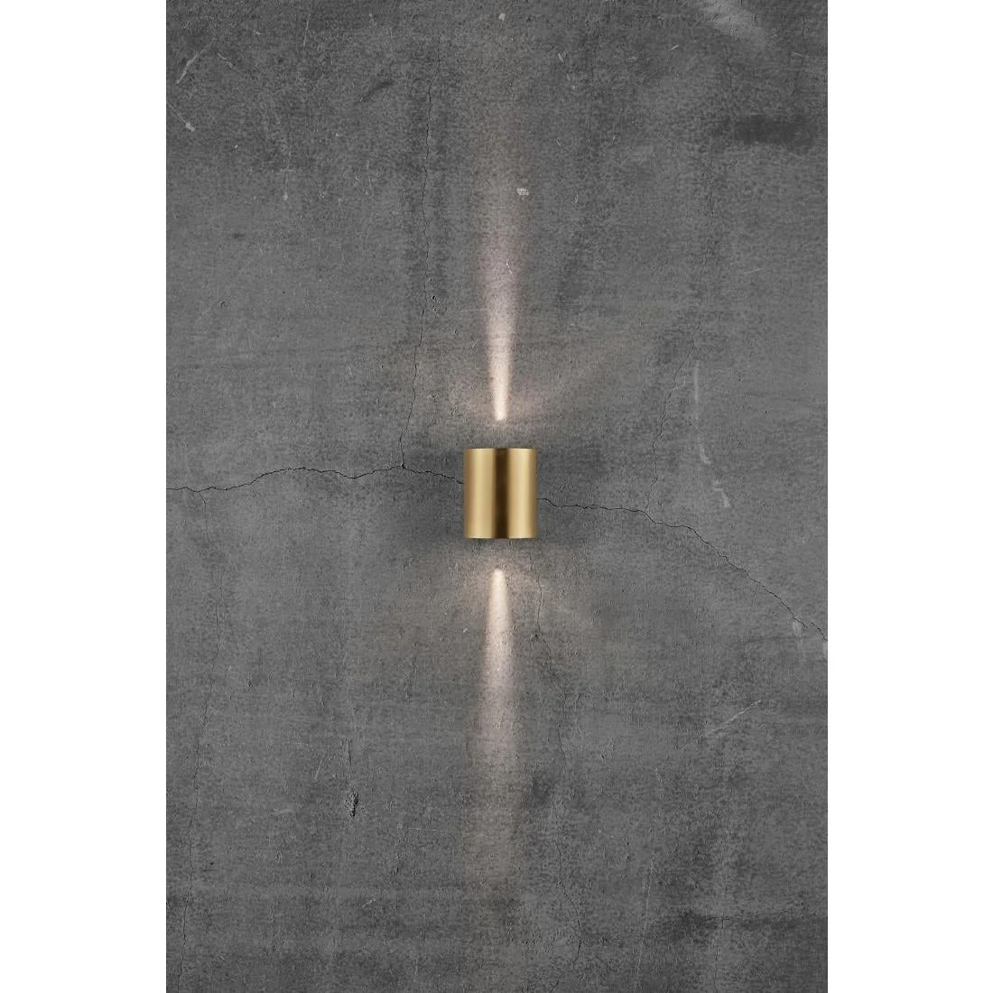 Nordlux Canto 2 Outdoor Wall Light Brass - Image 5
