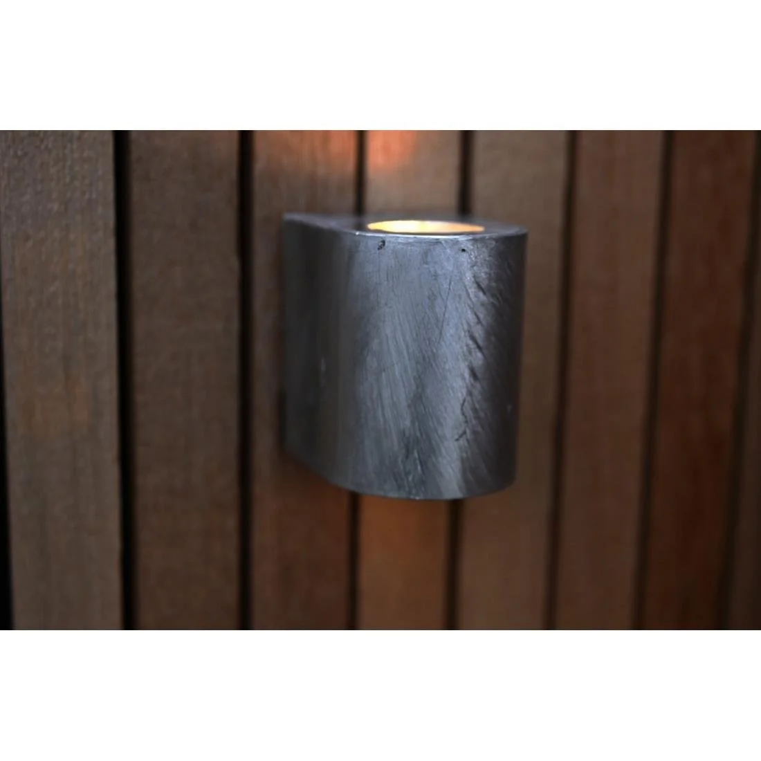 Nordlux Canto 2 Outdoor Wall Light Galvanised - Image 3