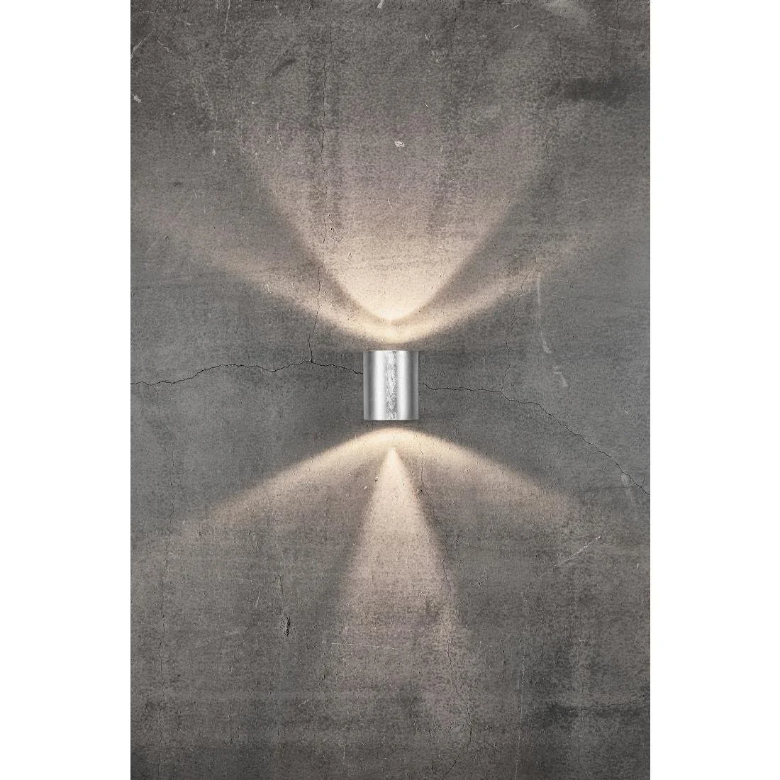 Nordlux Canto 2 Outdoor Wall Light Galvanised - Image 5