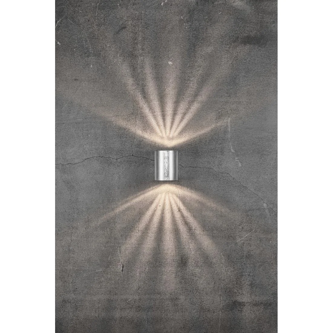 Nordlux Canto 2 Outdoor Wall Light Galvanised - Image 6