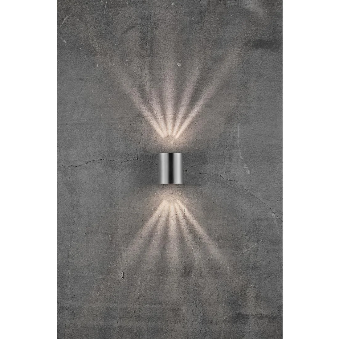 Nordlux Canto 2 Outdoor Wall Light Stainless Steel - Image 6