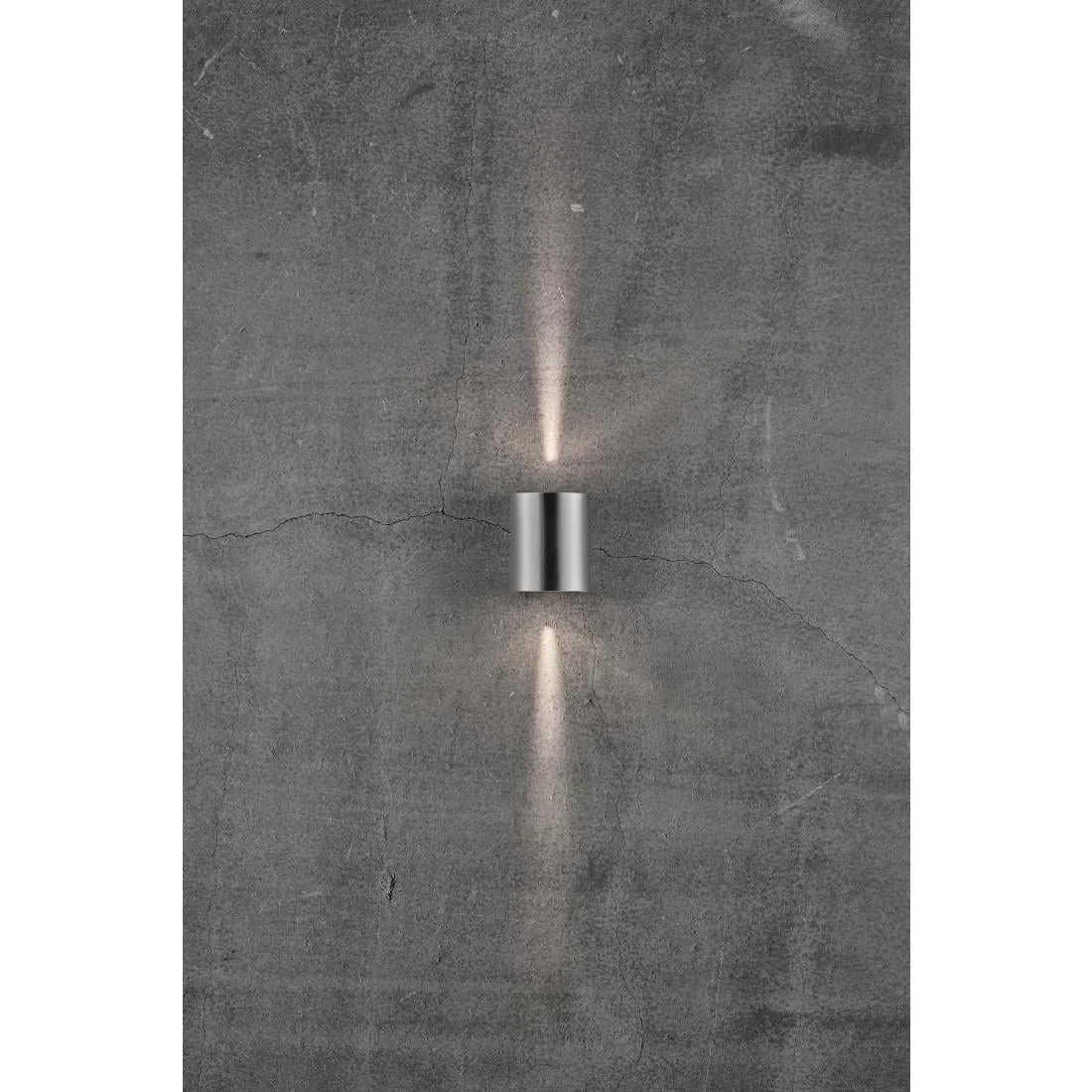 Nordlux Canto 2 Outdoor Wall Light Stainless Steel - Image 7