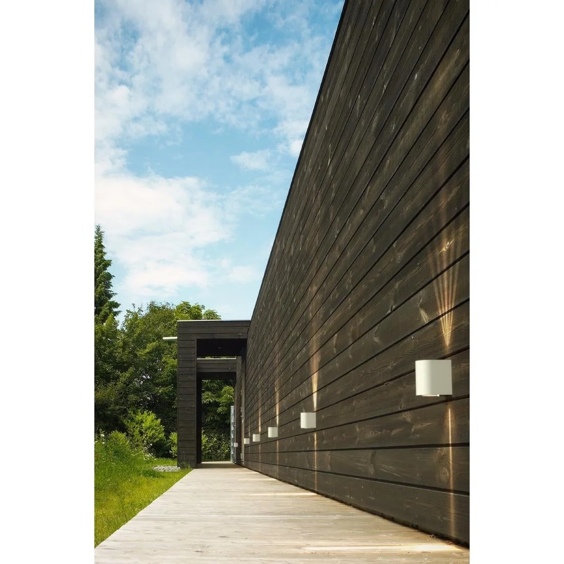 Nordlux Canto 2 Outdoor Wall Light White - Image 5