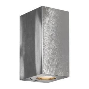 Nordlux Canto Maxi Kubi 2 Outdoor Wall Light Galvanised