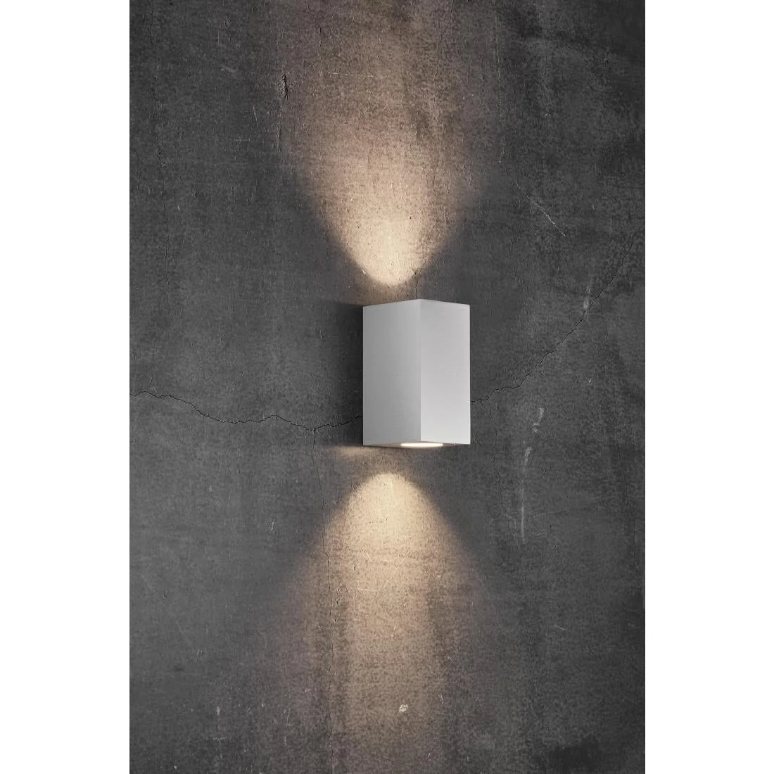 Nordlux Canto Maxi Kubi 2 Outdoor Wall Light White - Image 3