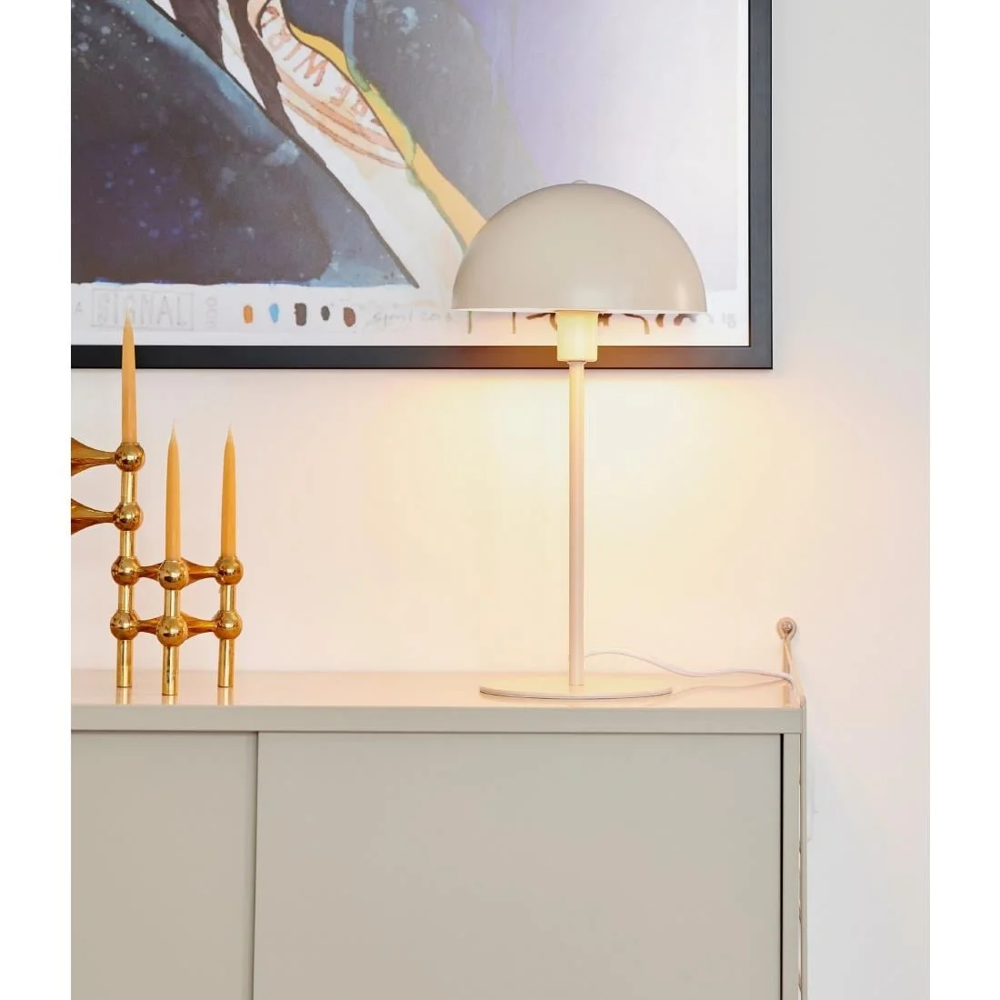 Nordlux Ellen 20 Indoor Table Lamp Beige - Image 2