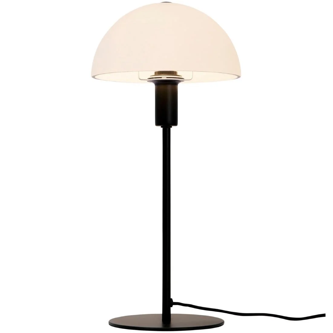 Nordlux Ellen 20 Indoor Table Lamp Black, Glass Shade - Image 3