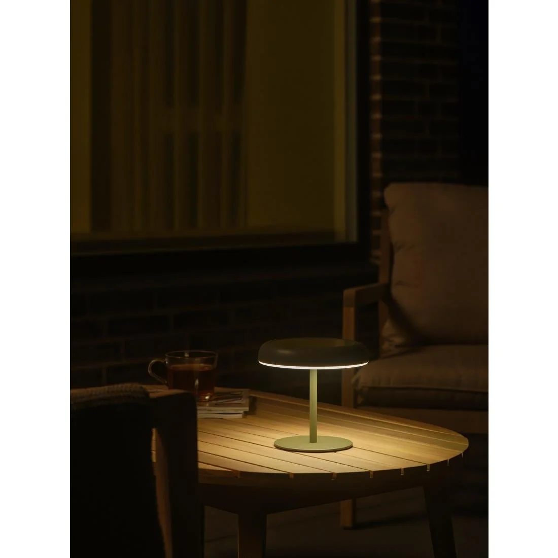 Nordlux Elmer Solar Outdoor Battery Light Green - Image 7