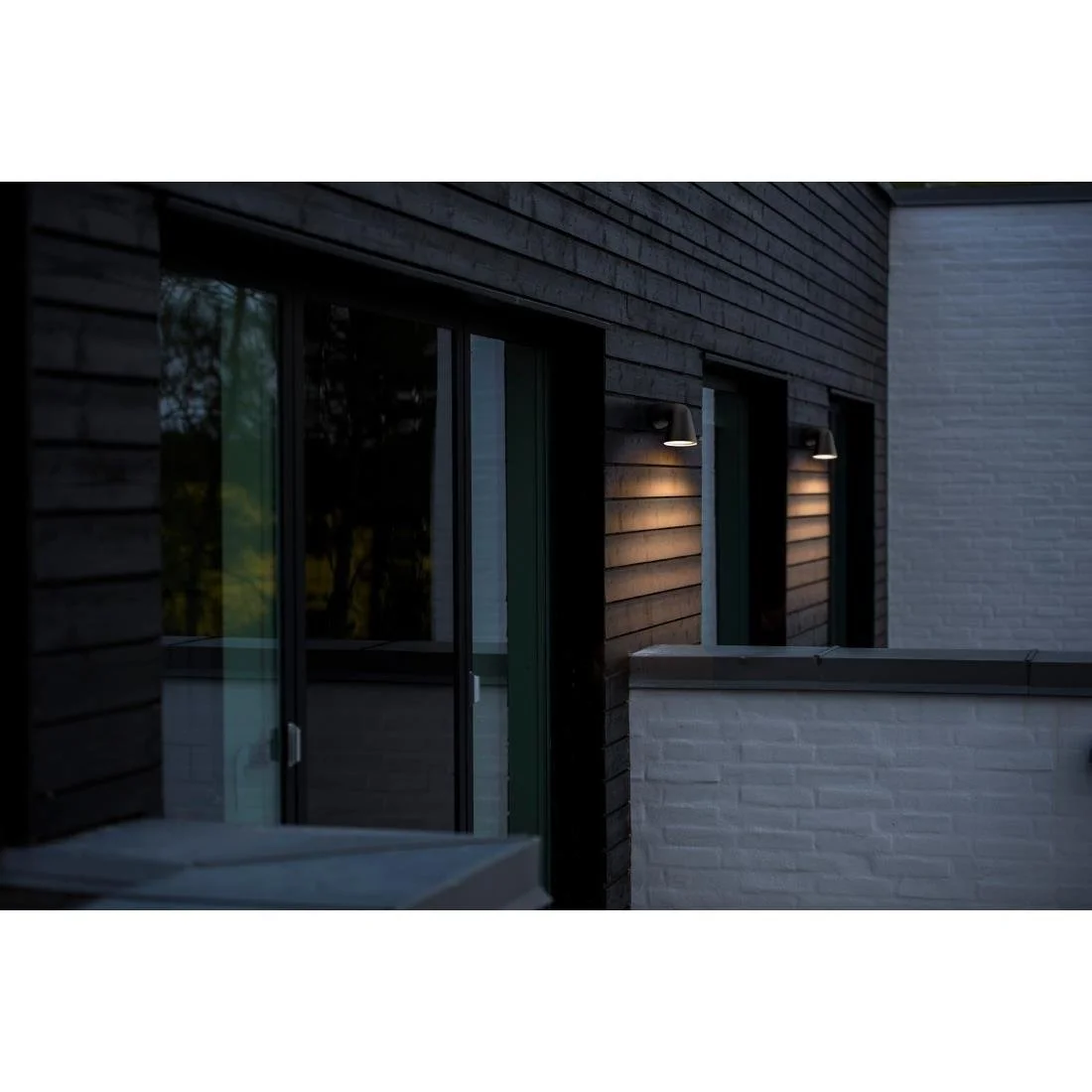 Nordlux Front Single Outdoor Wall Light Black - Image 2