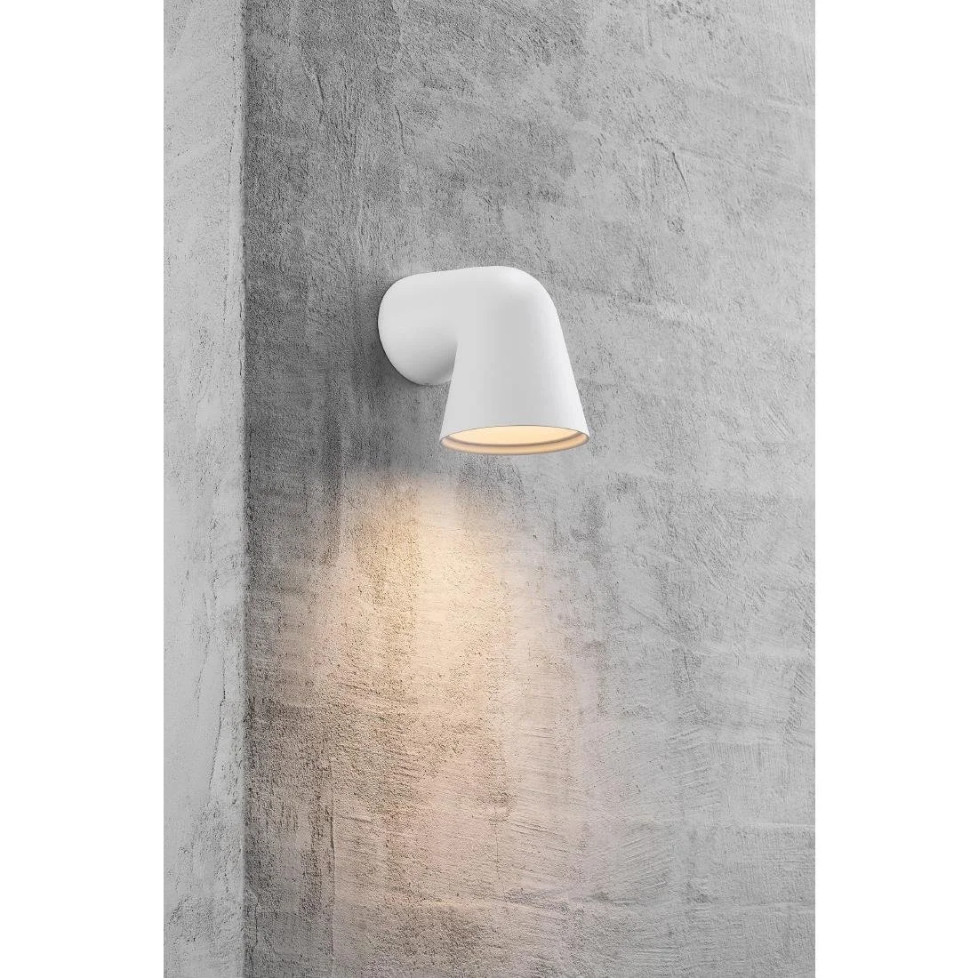 Nordlux Front Single Outdoor Wall Light White - Image 3