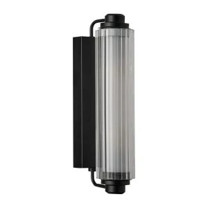 Nordlux Nimal Double Indoor Wall Light Black
