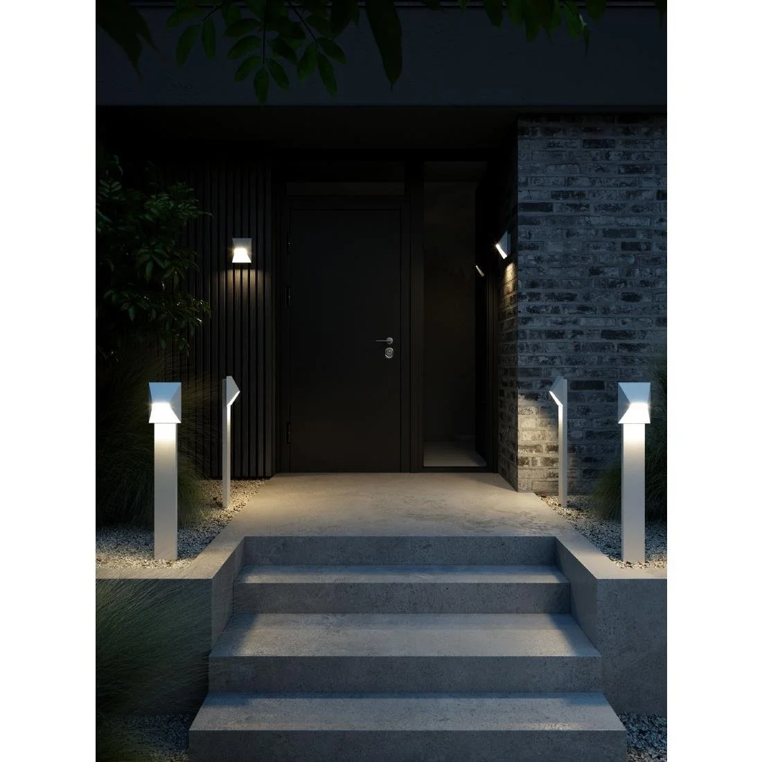 Nordlux Pontio 15 Outdoor Wall Light White - Image 2