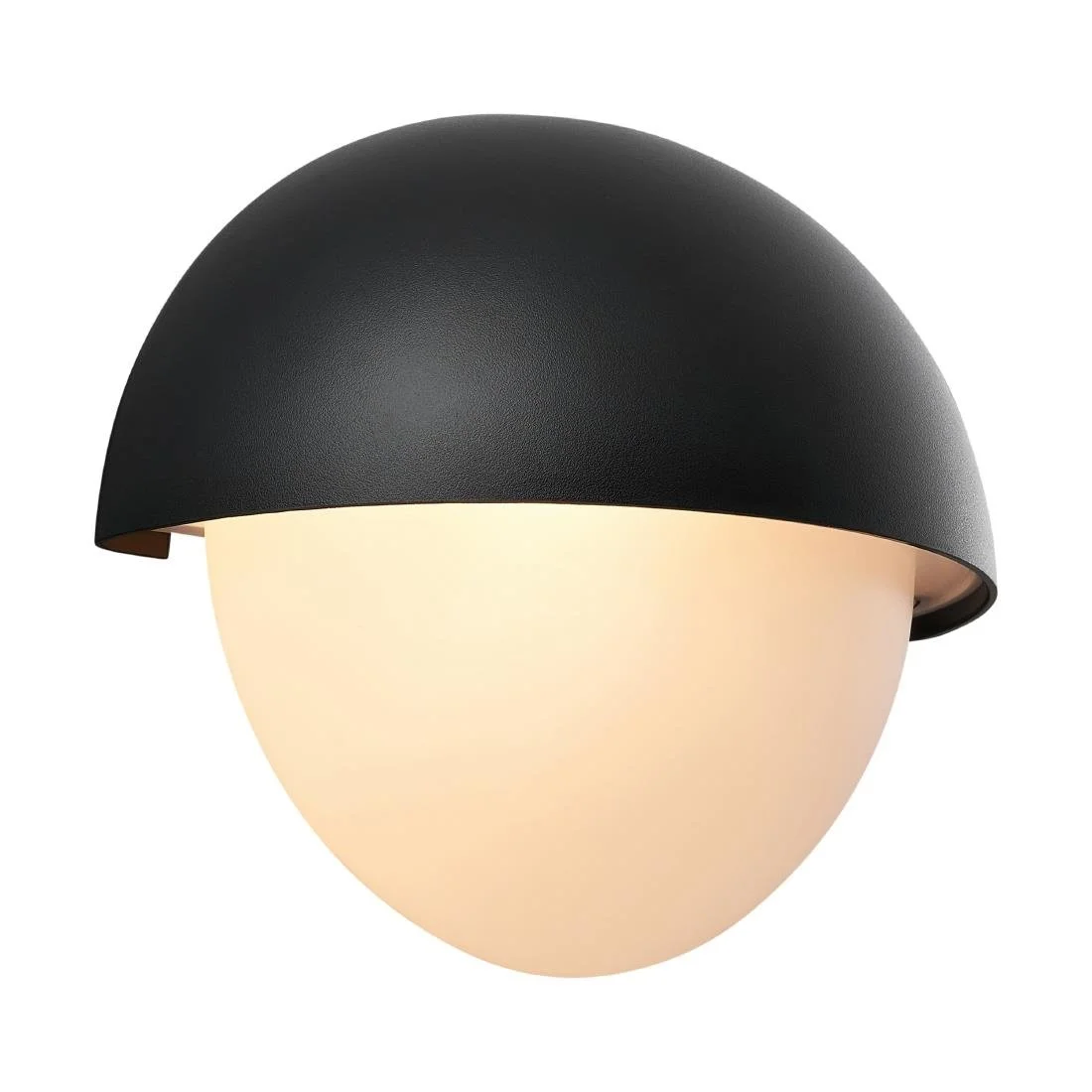 Nordlux Scorpius Maxi Round Outdoor Wall Light Black Plastic - Image 6