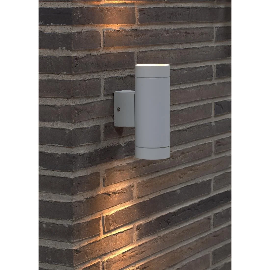 Nordlux Tin Maxi Double Outdoor Wall Light White - Image 2