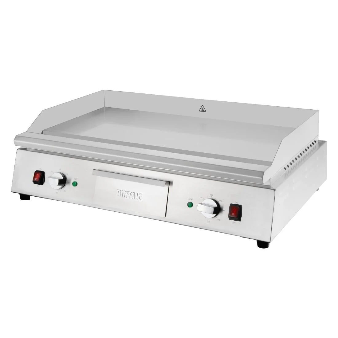 Buffalo Dual Zone Chrome Plated Griddle 790mm - Image 3
