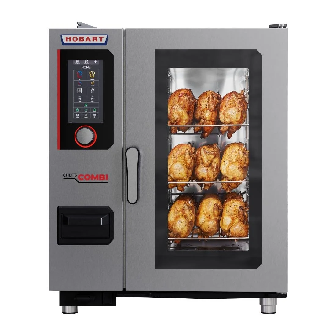 Hobart Chefs Combi Natural Gas Oven 10x1/1GN 25kW - Image 4