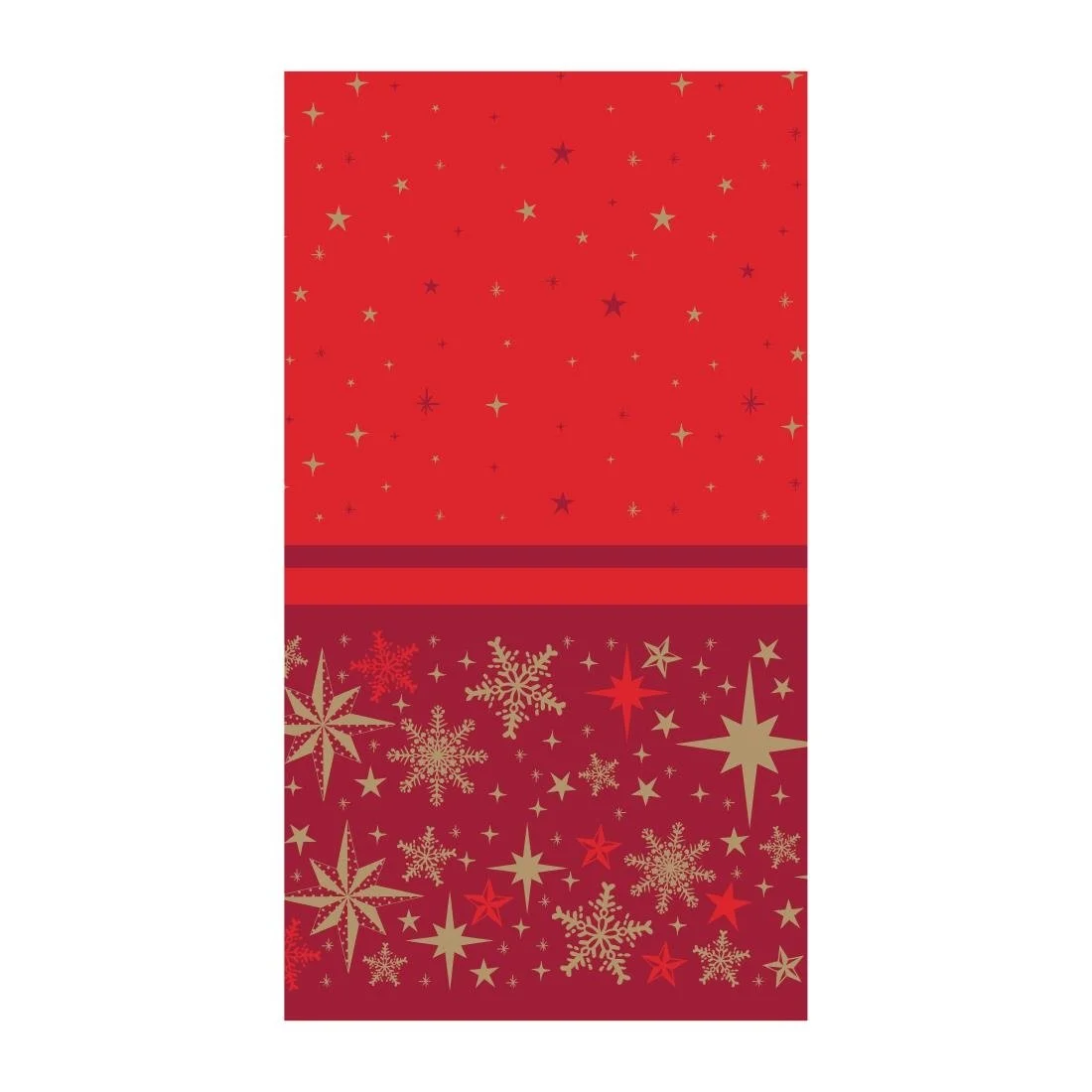 Swantex Merry & Bright Swansilk Tablecover 120x120cm (50 Pack)