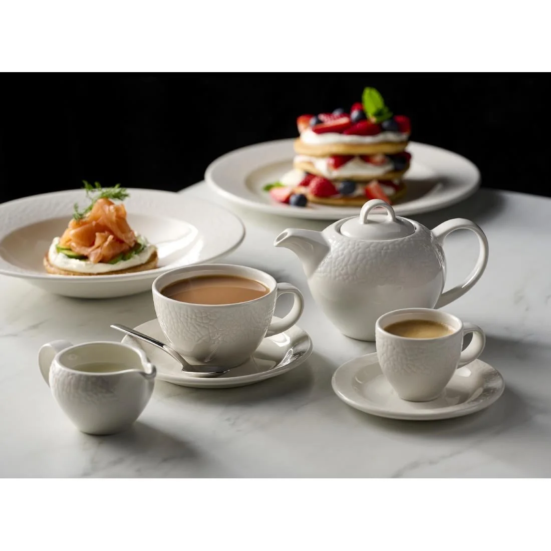 Churchill Viana Mugs White 340ml (12 Pack) - Image 3