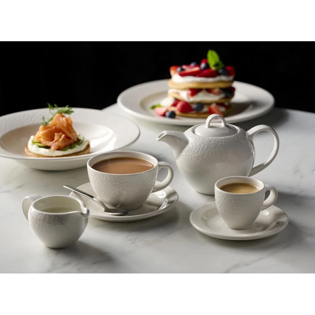 Churchill Viana Mugs White 340ml (12 Pack) - Image 3