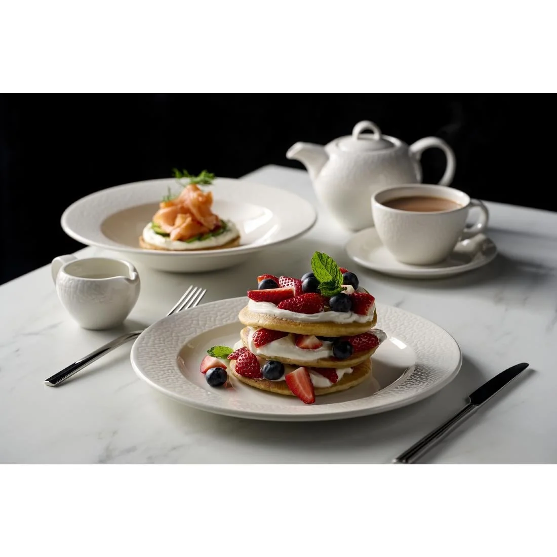 Churchill Viana Mugs White 340ml (12 Pack) - Image 4