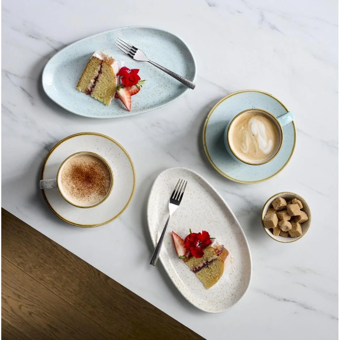 Churchill Stonecast Natural Organic Deep Bowls Barley White 250mm (6 Pack) - Image 4