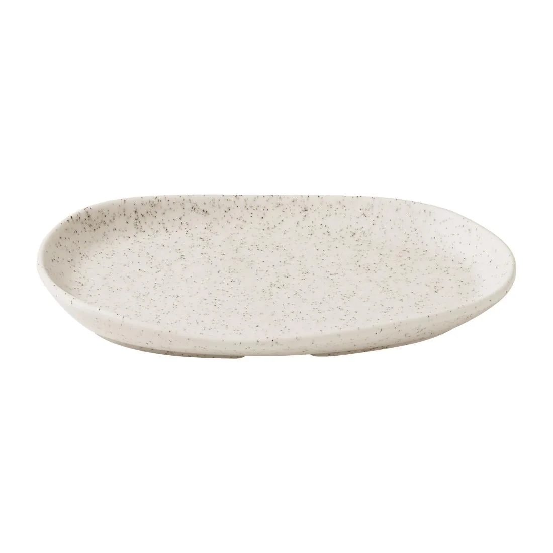 Churchill Stonecast Natural Organic Platters Barley White 260x200mm (6 Pack) - Image 2