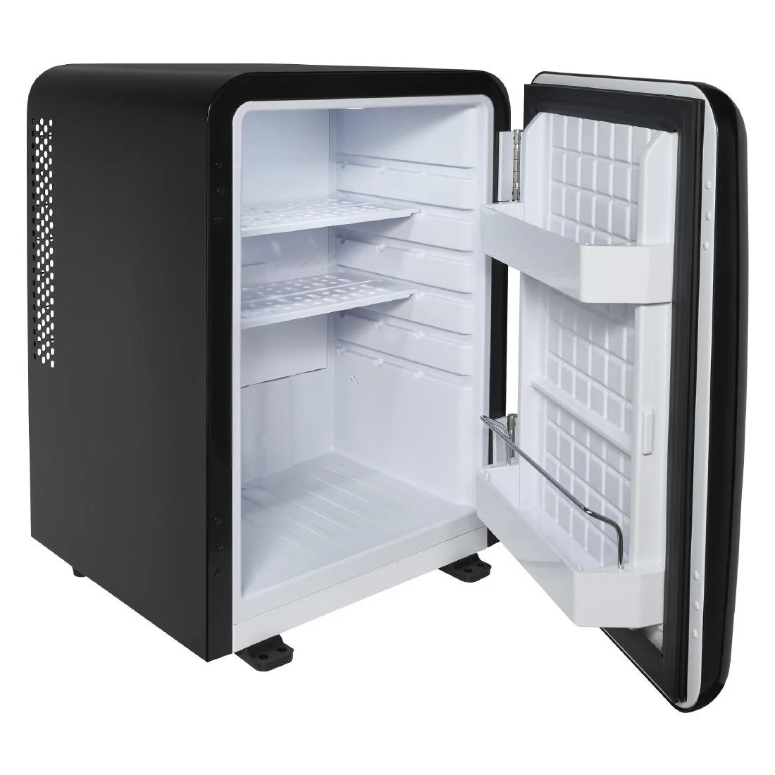 Corby Radley 40Ltr Solid Door Minibar Black - Image 4