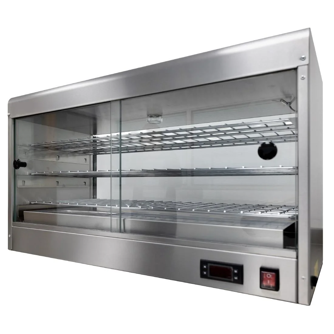 Parry 3 Shelf Electric Heated Pie Cabinet with Digital Display CPCD - Image 6