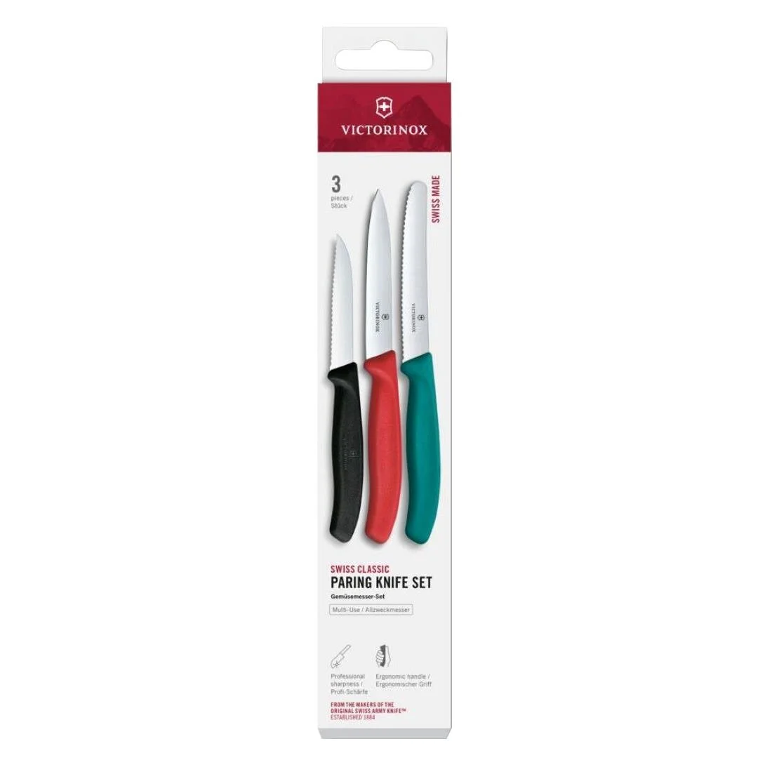 Victorinox Swiss Classic Paring Knife Set 25cm ( 3 Pack) - Image 3