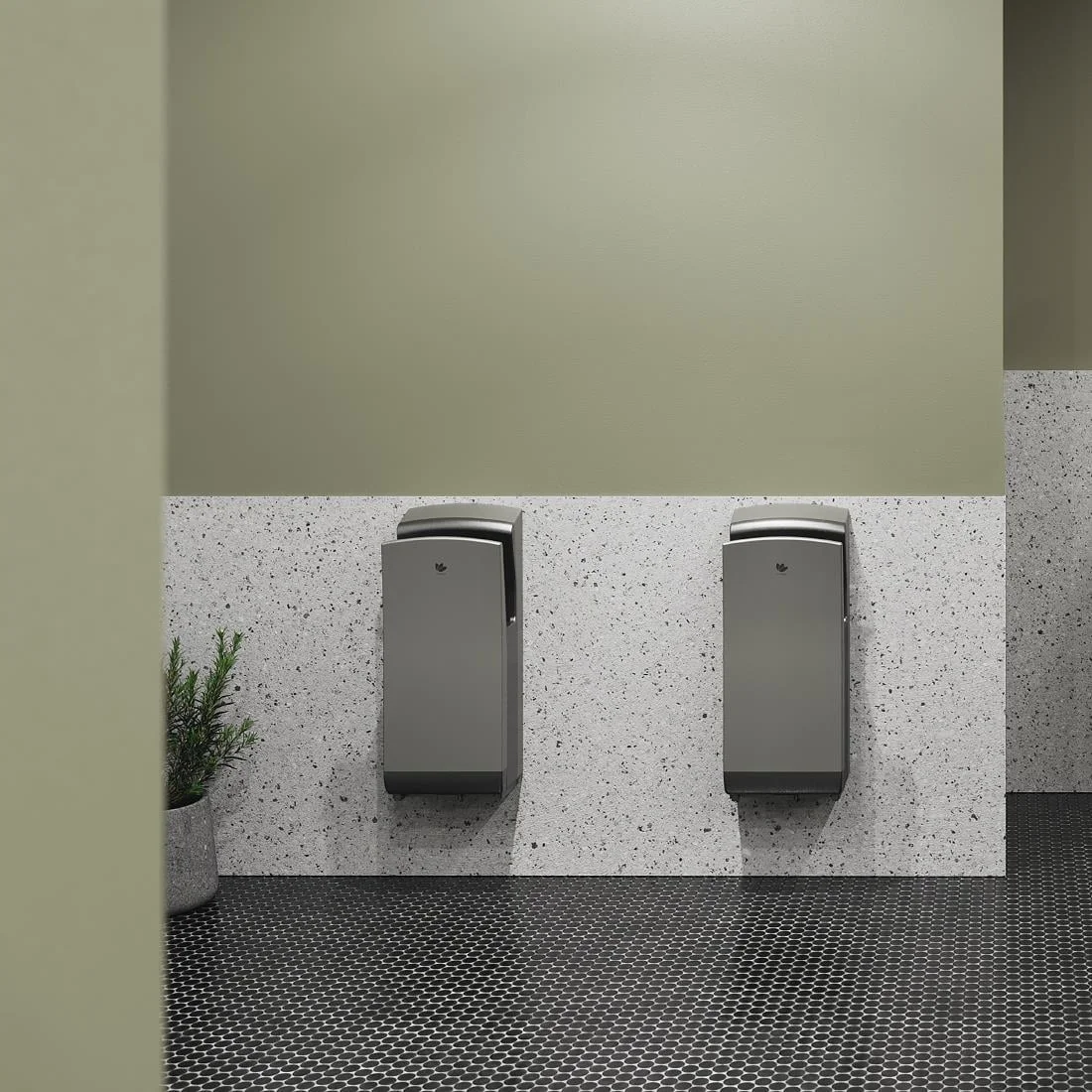 Dryflow SteelForce Hands-In Hand Dryer with HEPA filter SFSS02 - Image 6