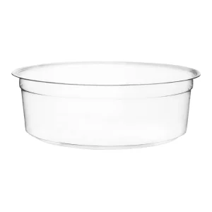Vegware Round PLA Deli Pots 227ml (500 Pack)