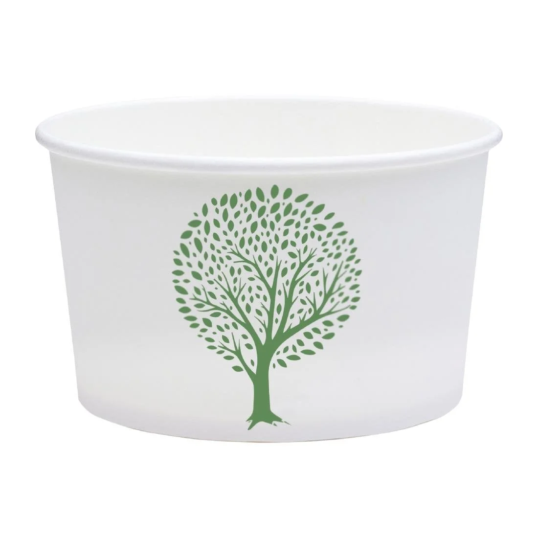 Vegware Soup Containers Green Tree 115-Series 340ml (500 Pack)