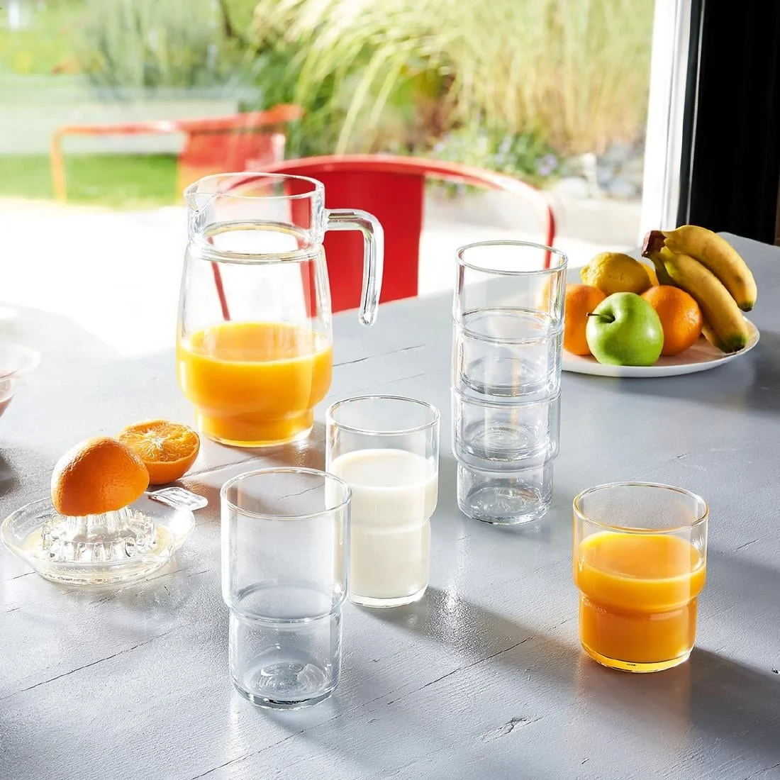 Arcoroc Tivoli Glass Jugs 1.6Ltr (6 Pack) - Image 3