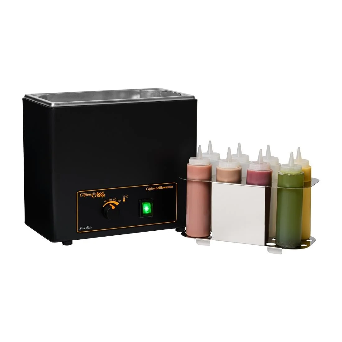 Clifton Sauce Bottle Warmer Black 4Ltr FLW4-B - Image 2