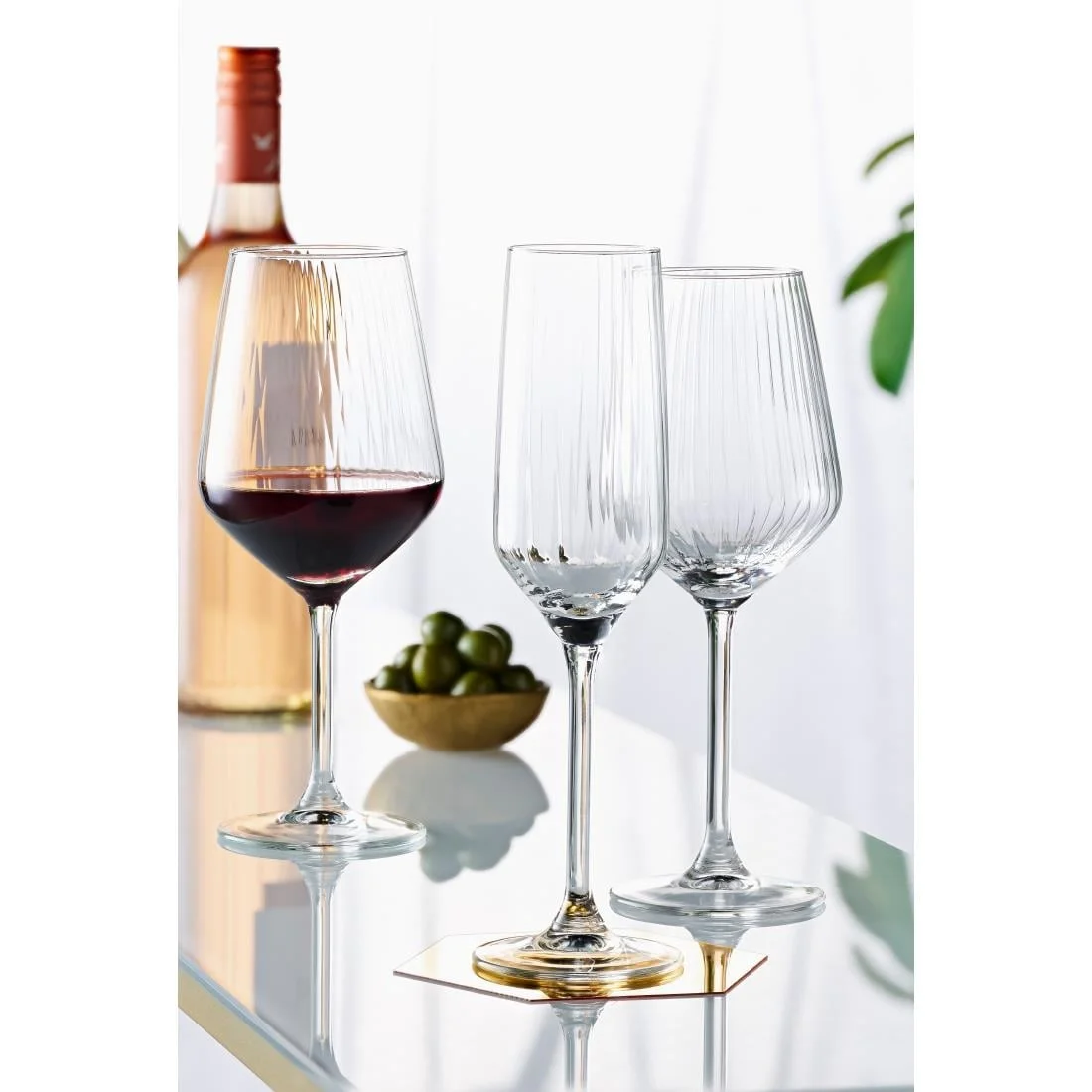 Royal Leerdam Carré Optics Wine Glasses 520ml (6 Pack) - Image 2