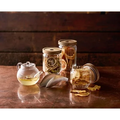 ARTBAR Condiment Jars and Wooden Lids 650ml (12 Pack) - Image 2