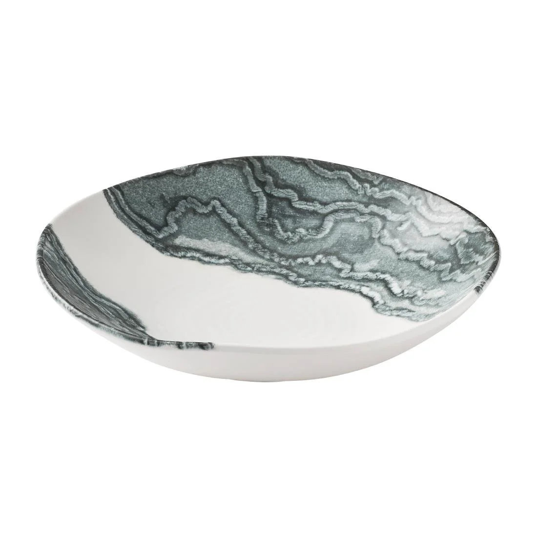 Churchill Organic Coupe Bowls Black 220mm (6 Pack) - Image 2