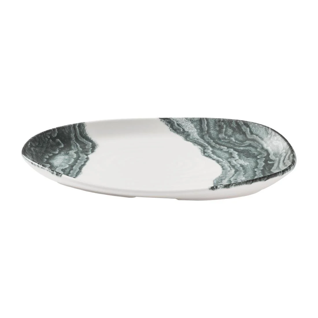 Churchill Tide Organic Platters Black 220x130mm (6 Pack) - Image 2