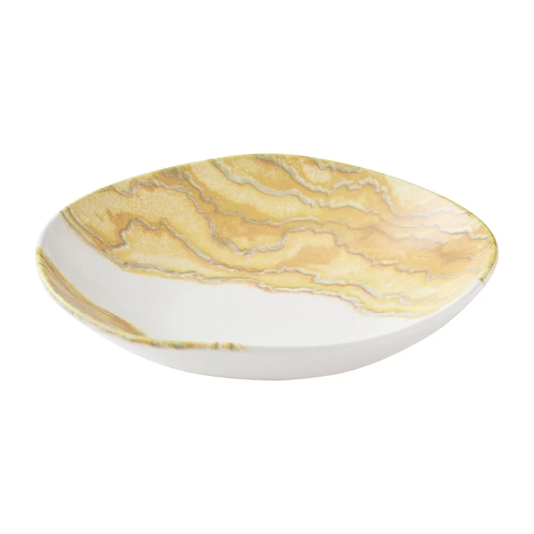 Churchill Tide Organic Coupe Bowls Gold 250mm (6 Pack) - Image 2