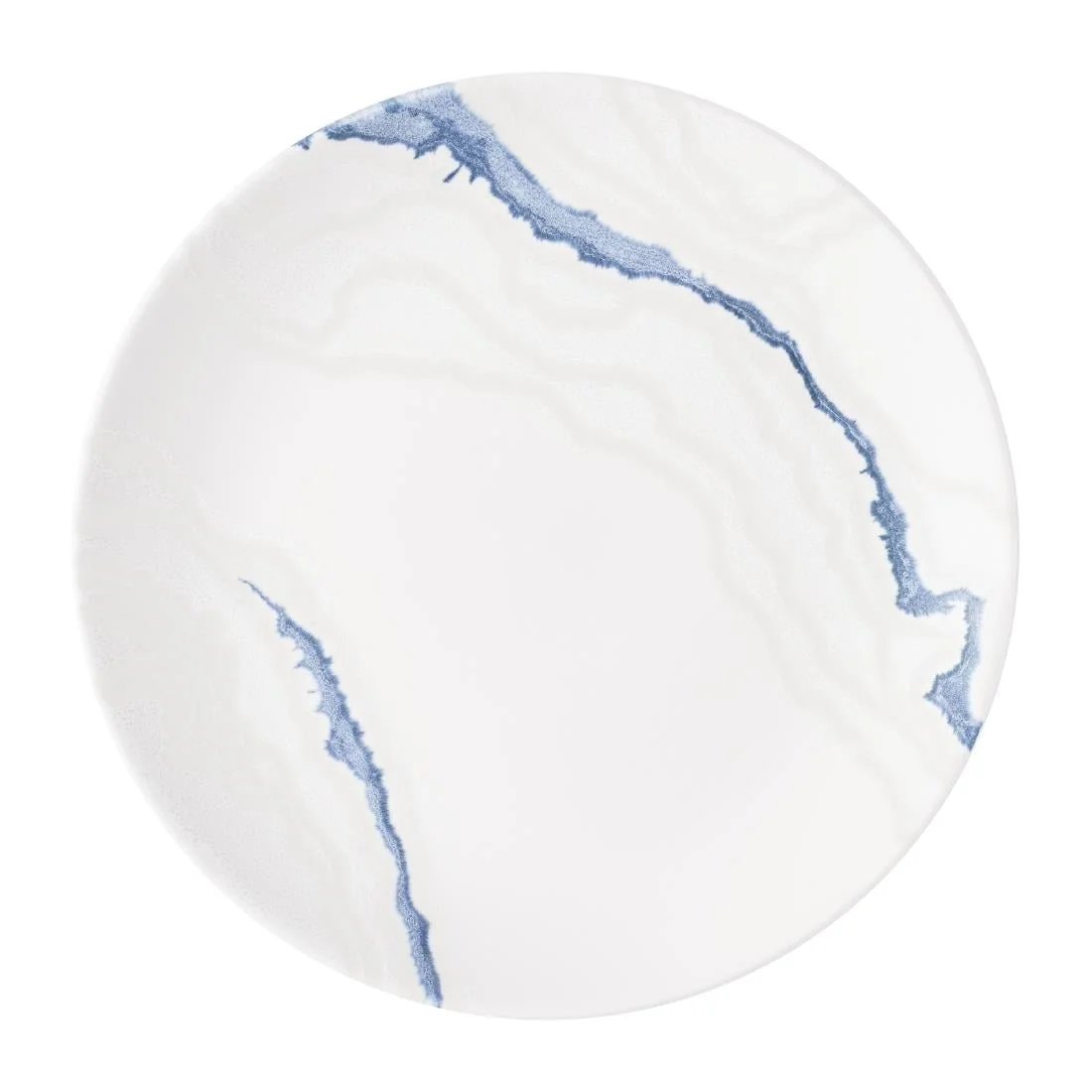 Churchill Tide Coupe Plates Blue 217mm (12 Pack)