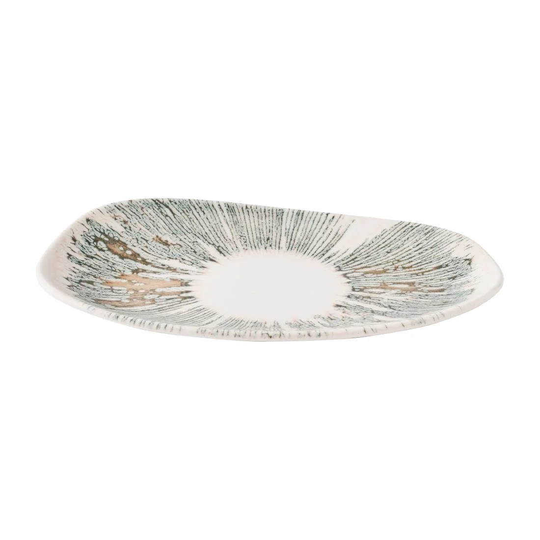 Churchill Lyra Organic Oblong Plates Pink Opal 220x150mm (12 Pack) - Image 2