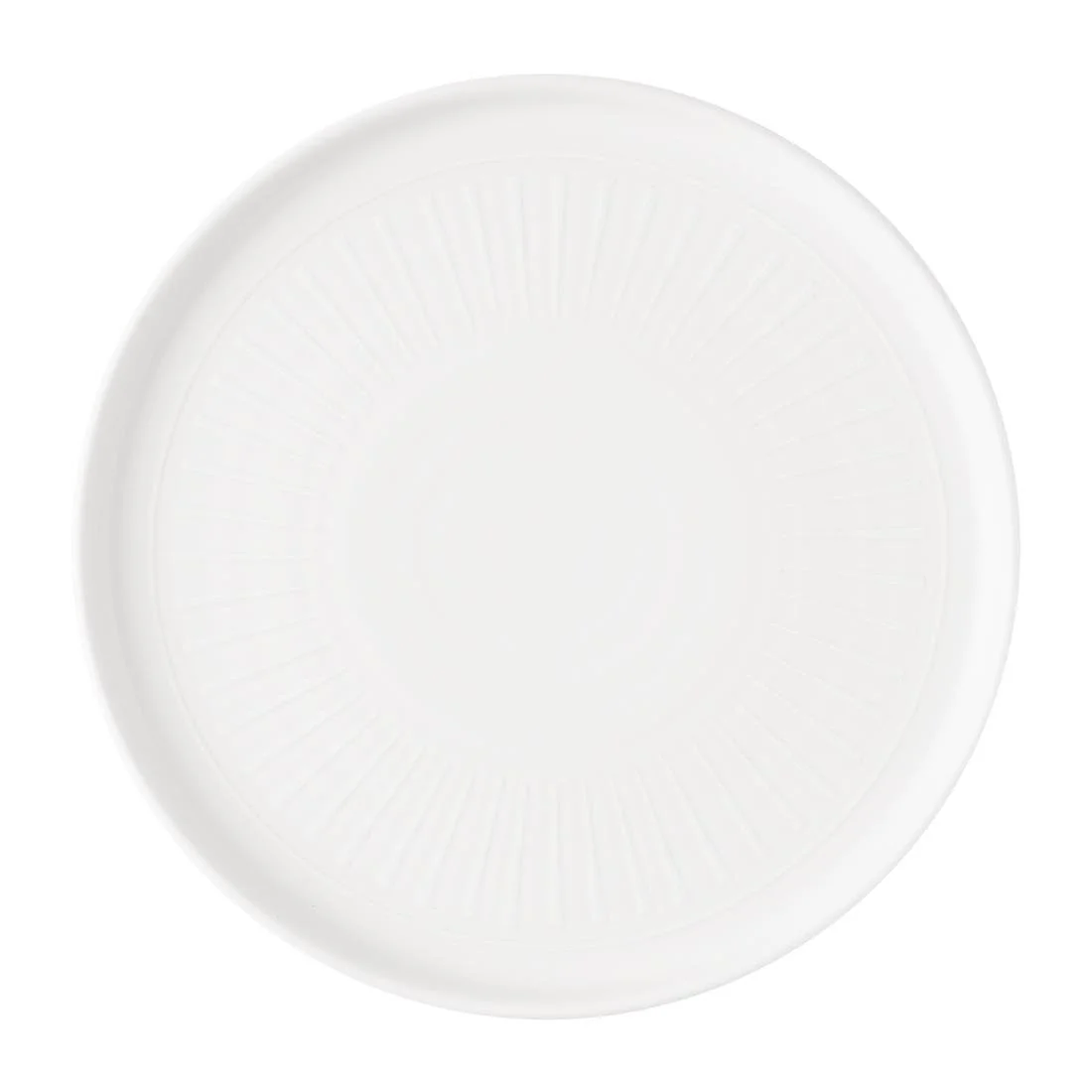 Churchill Era Walled Plates White 260mm (6 Pack)