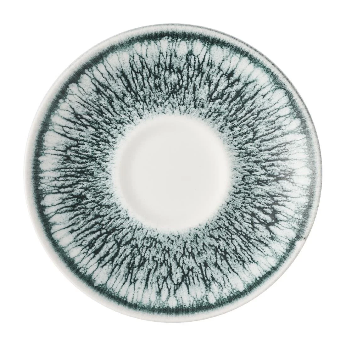 Churchill Inked Lumé Saucers Black 118mm (12 Pack)