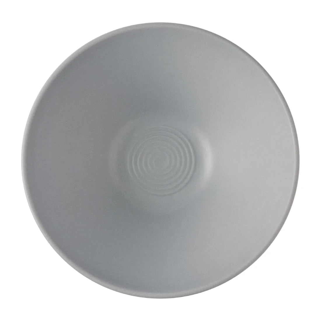 Churchill Emerge Melamine Medium Rippled Bowls Seattle Grey 227mm (6 Pack) - Image 2